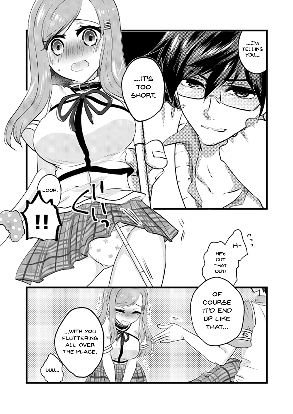 E!? Skirt ga Mijikasugi? Sensei mitai na Koto Iwanaide yo, Fate! | Huh!? My Skirt Is Too Short!? Don't Talk Like You're My Teacher, Fate! page 3 full