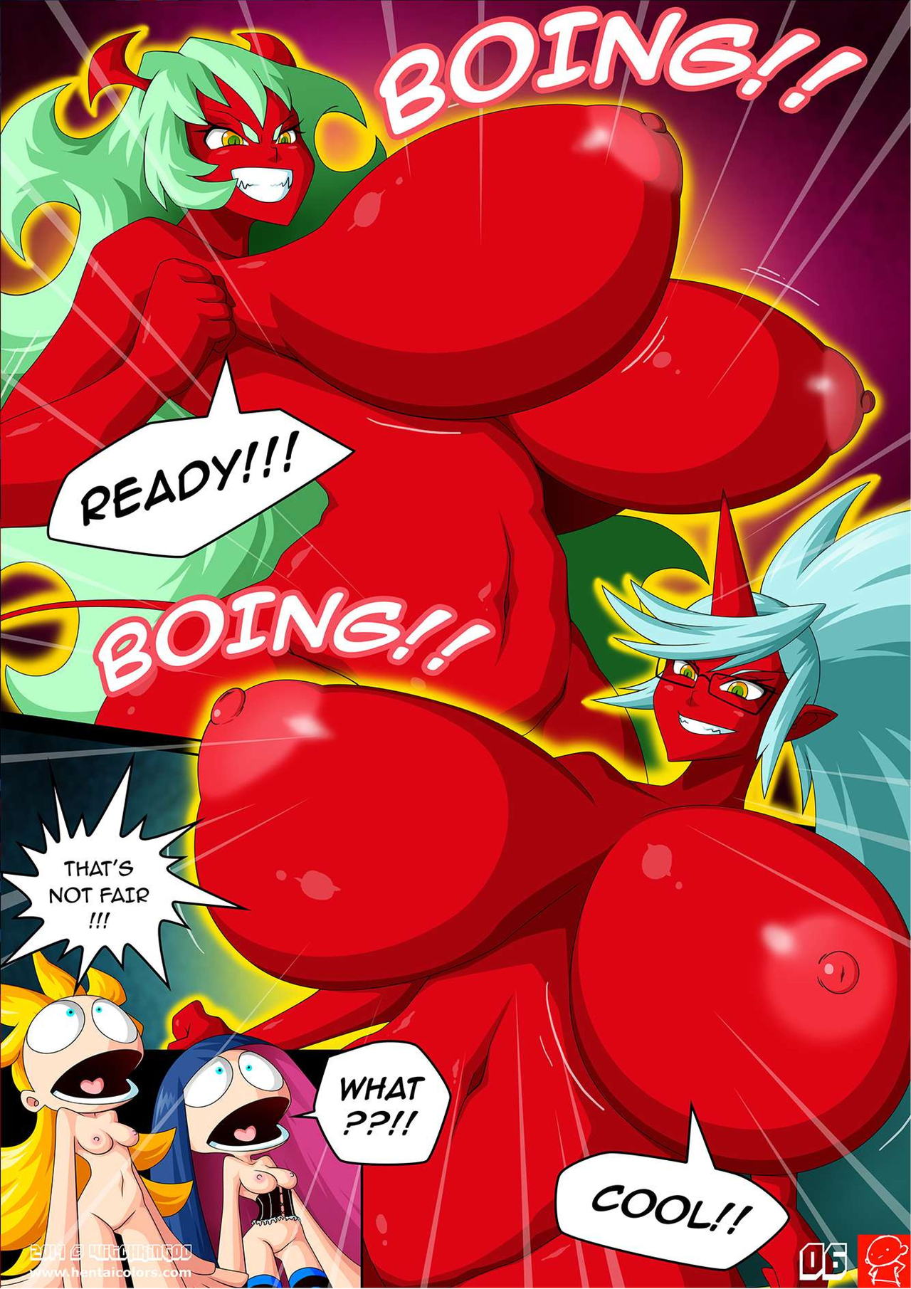 Panty and Stocking - Angels vs Demons page 7 full