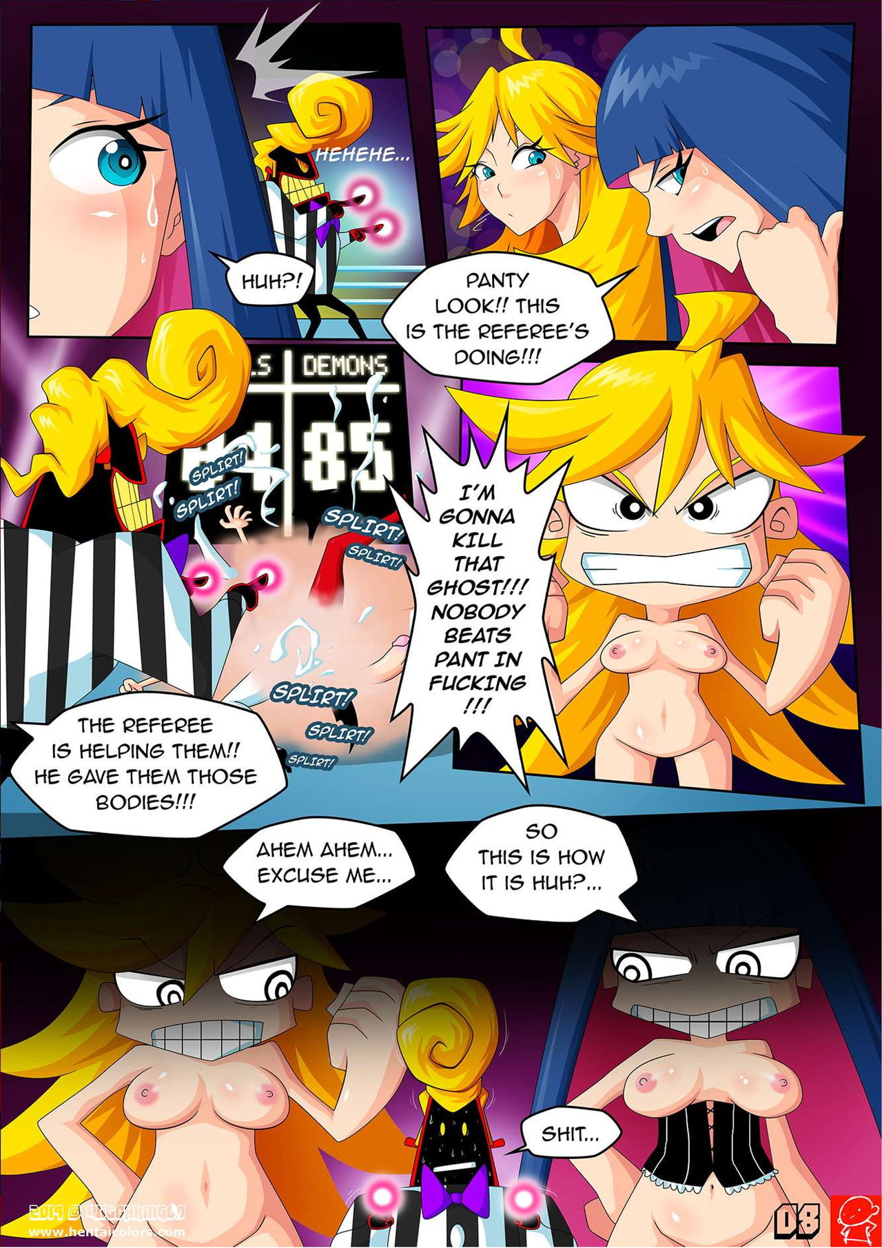 Panty and Stocking - Angels vs Demons page 9 full