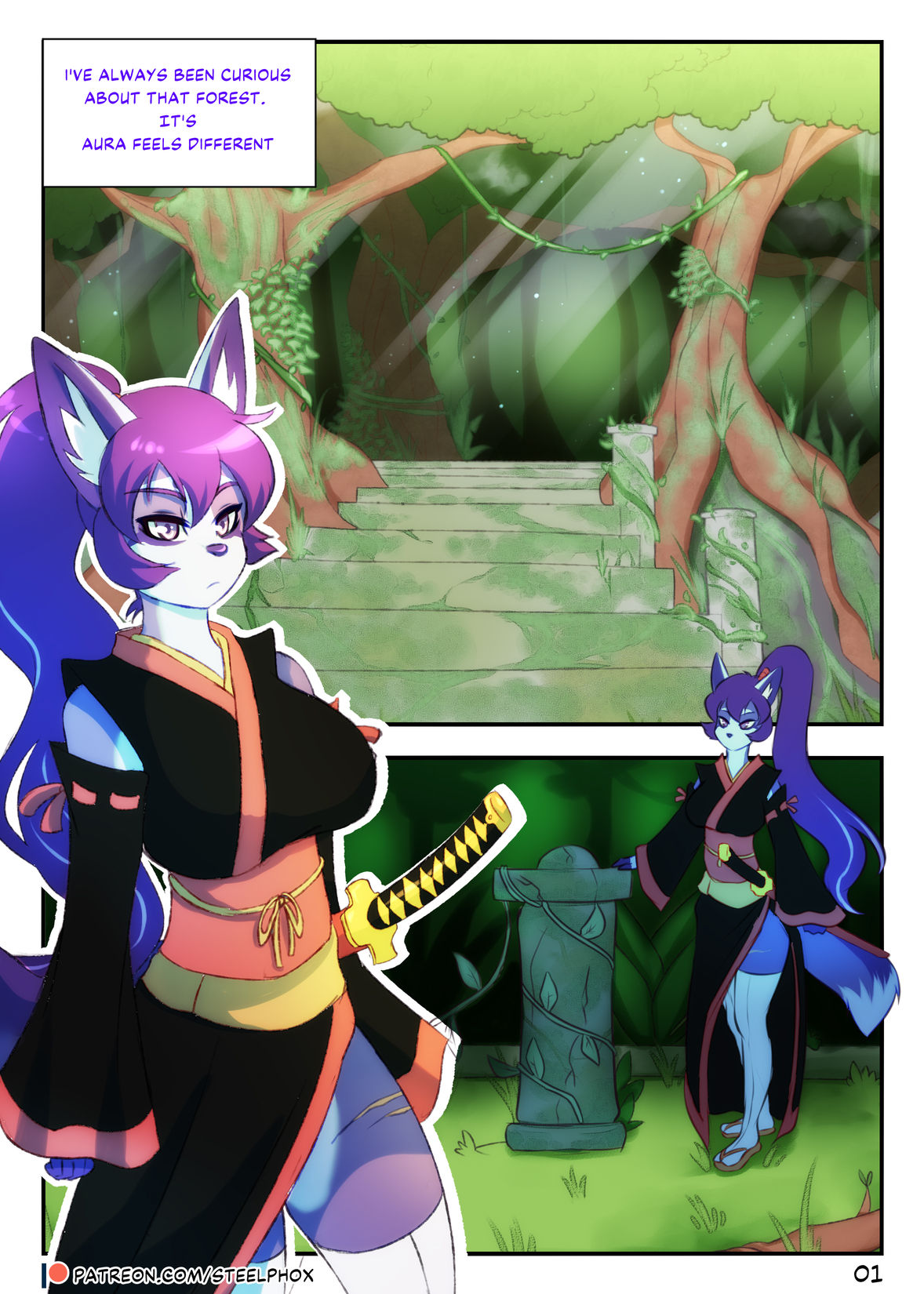 A Strange Encounter page 1 full