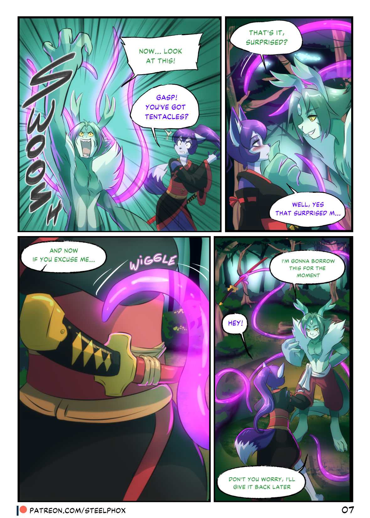 A Strange Encounter page 7 full