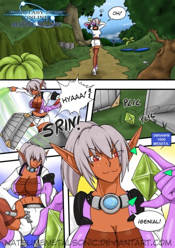 [Natsumemetalsonic] PSO Mating Season (Phantasy Star Online) [Spanish] cover