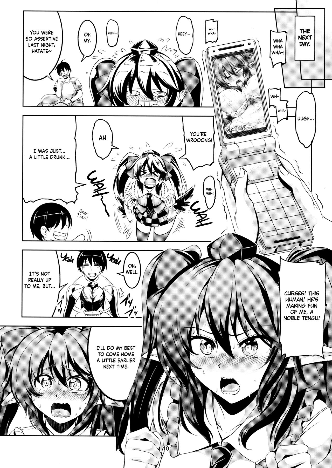 Wagaya no Otengu-sama -Nichijou Hen- | My Live-In Tengu -Everyday Life- page 10 full