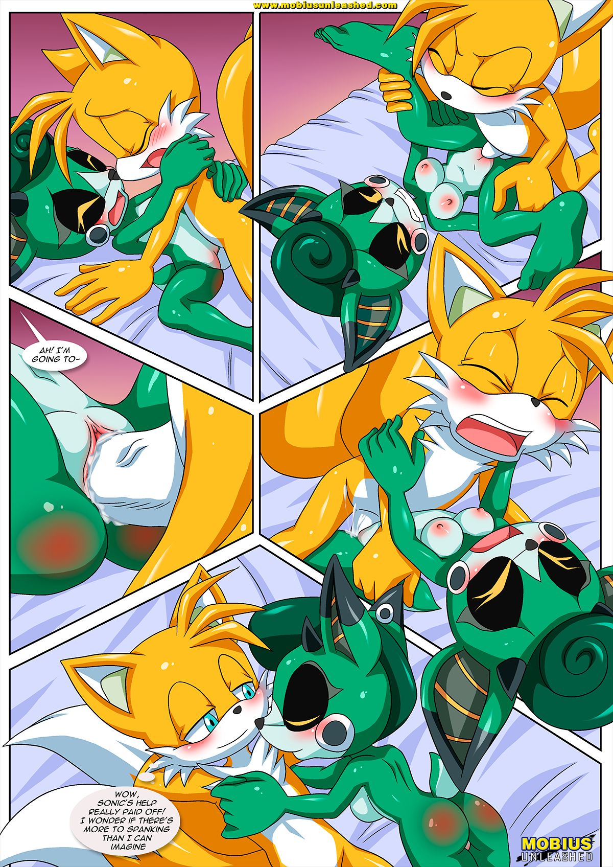 Sonic's Guide To Spanking |  English page 12 full