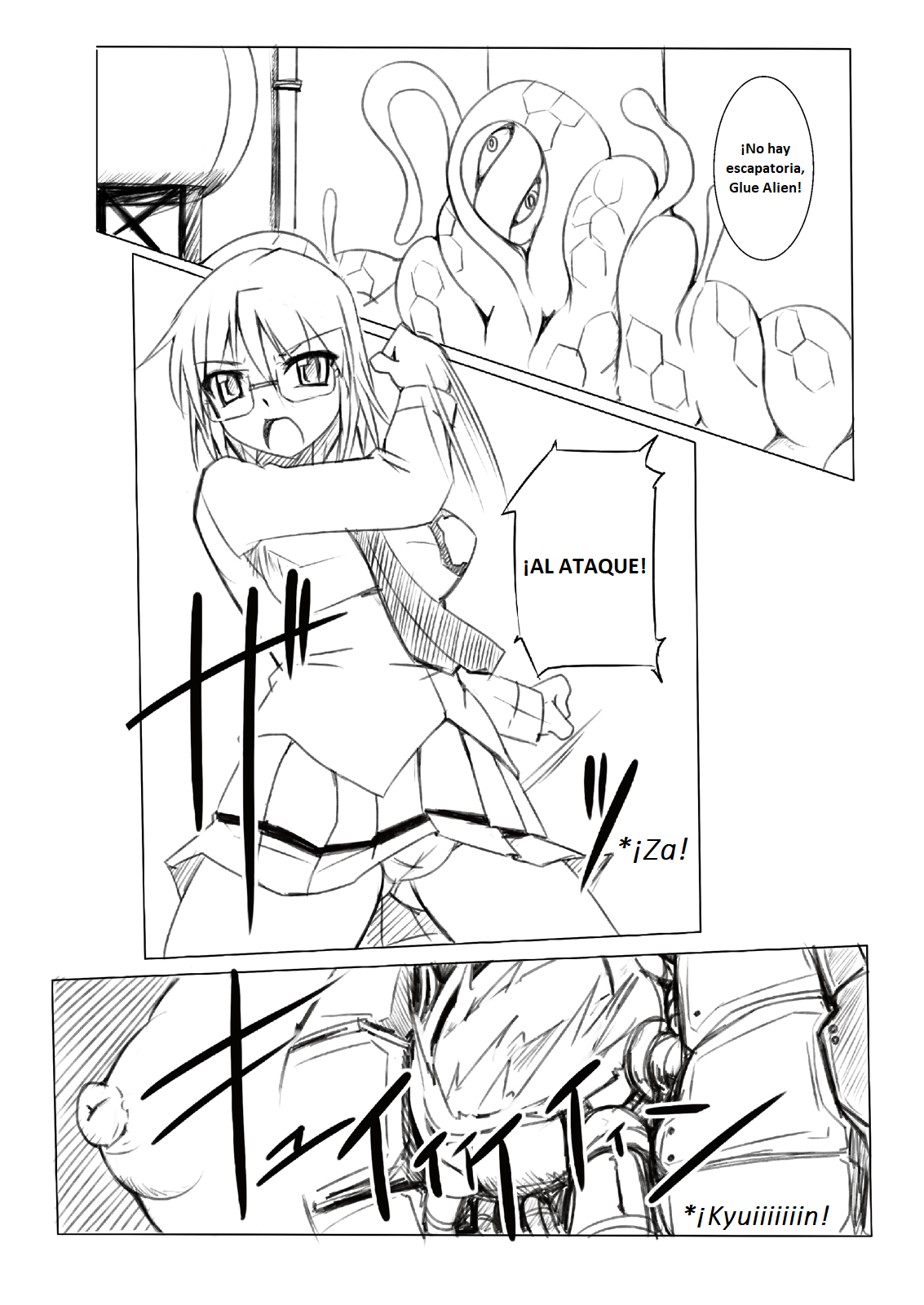 Kagaku Touki Silver Raina "R" 01 page 4 full