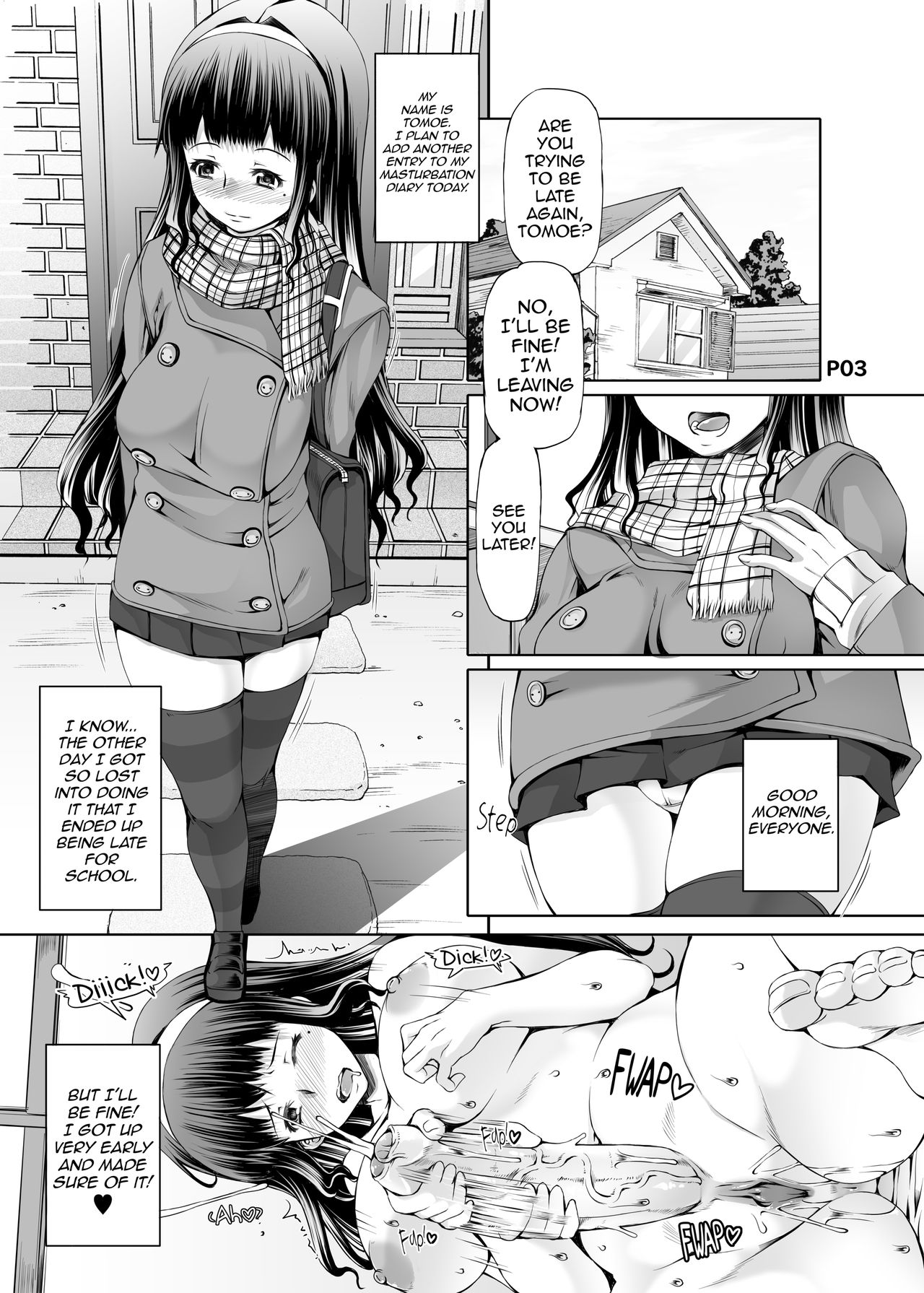 Futa Ona Dai Ni Shou | A Certain Futanari Girl's Masturbation Diary Ch.2: FutaOna 2 page 4 full