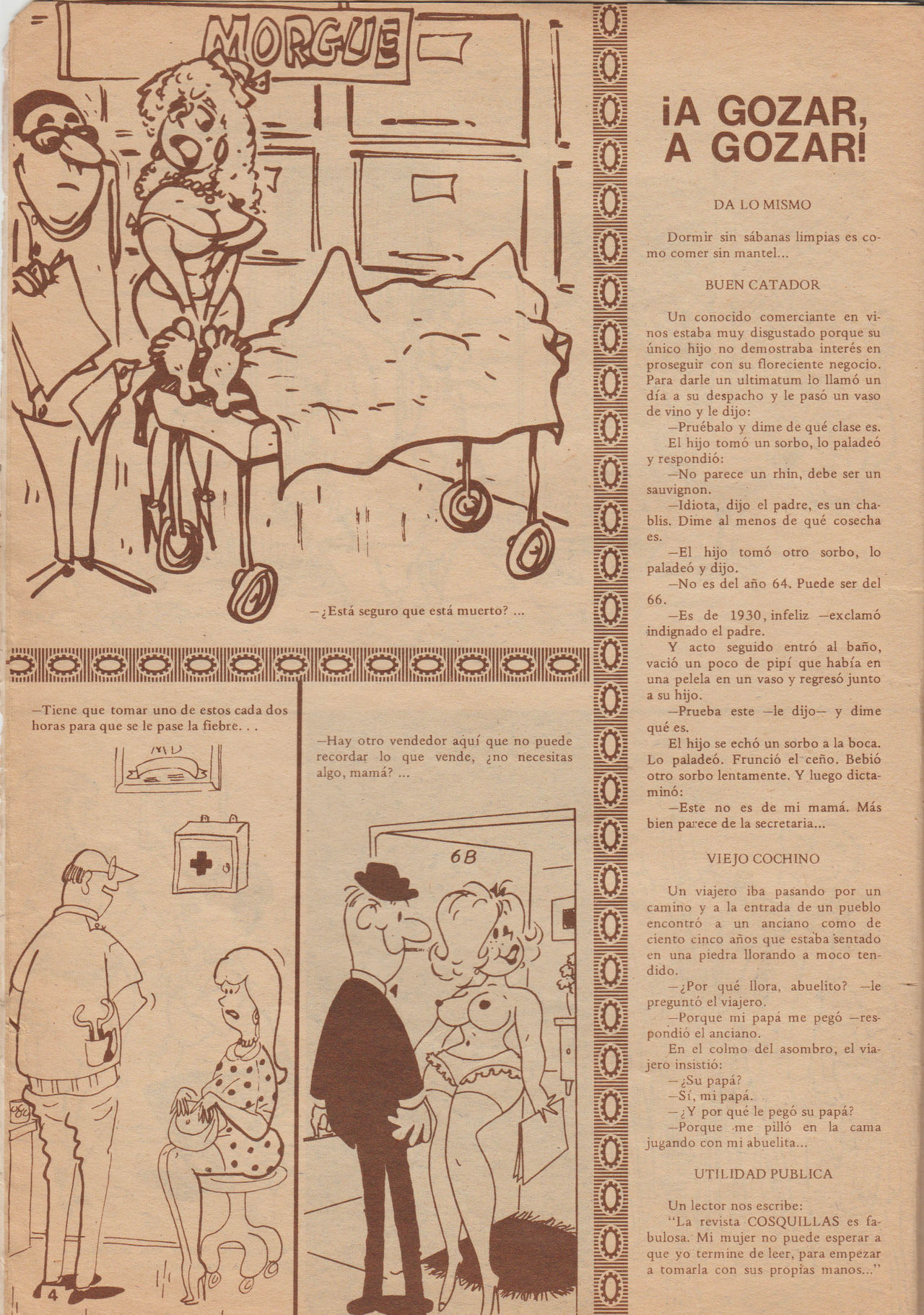Revista Cosquillas N° 27 page 6 full