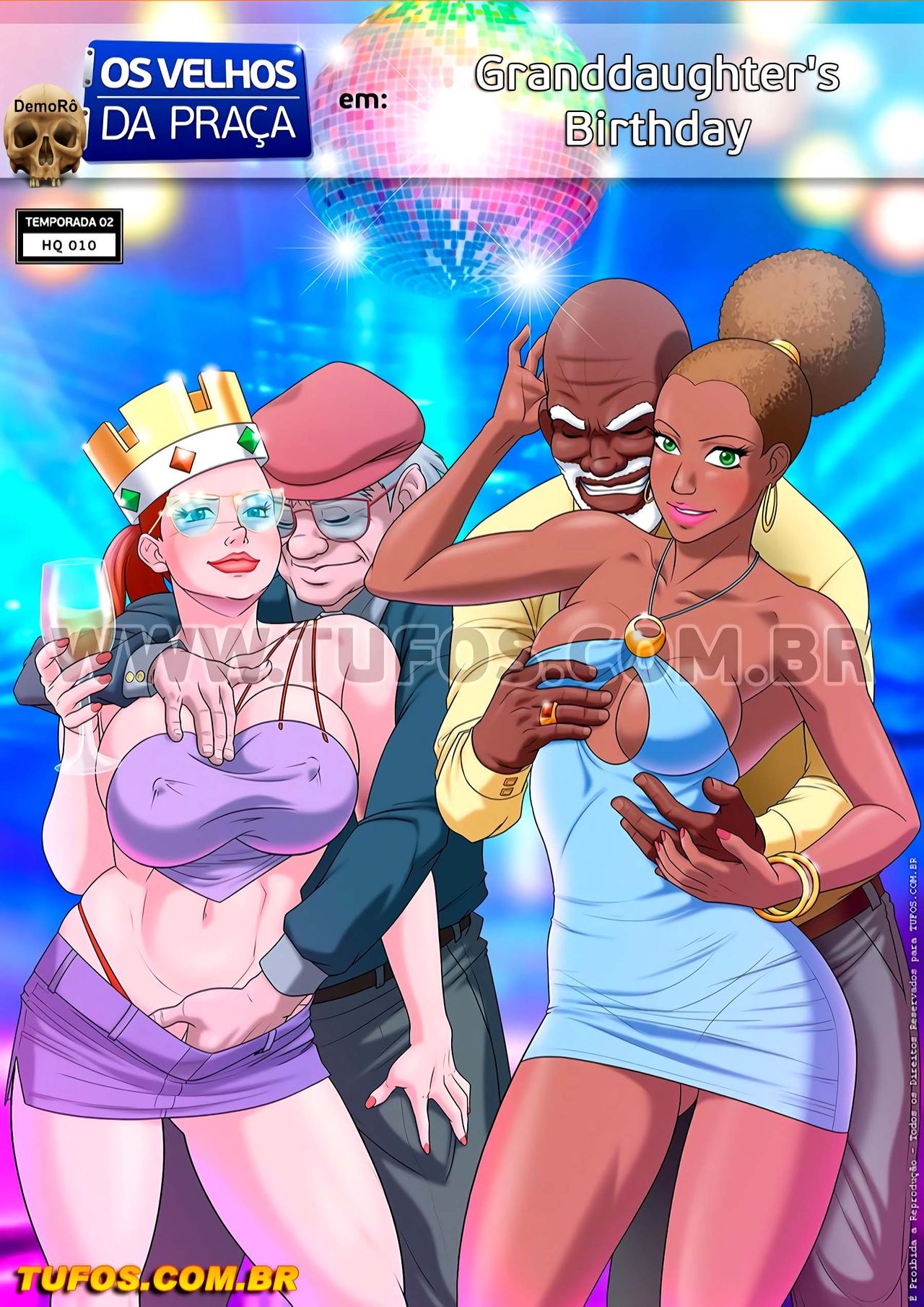 Old Geezers Of The Park  - 10 - Granddaughter's birthday - english page 1 full