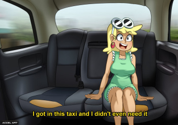 [Accel Art] Leni Loud - Waifu Taxi cover