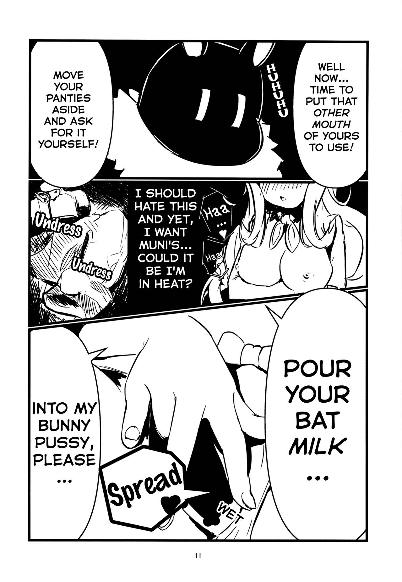 Himatora! ~Himari trapped in rabbit hutch~  =Fureta7= page 11 full