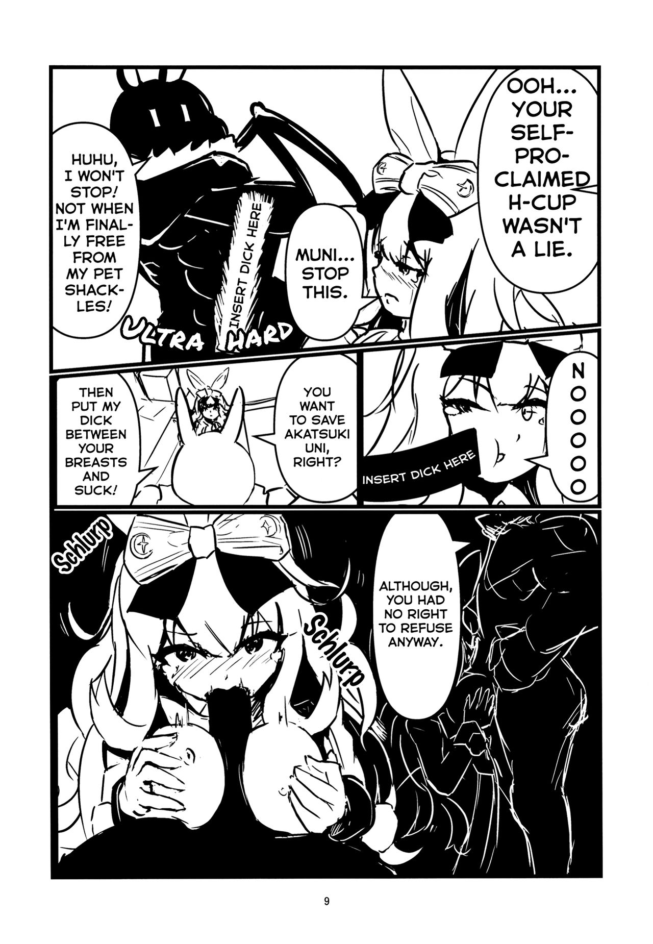 Himatora! ~Himari trapped in rabbit hutch~  =Fureta7= page 9 full