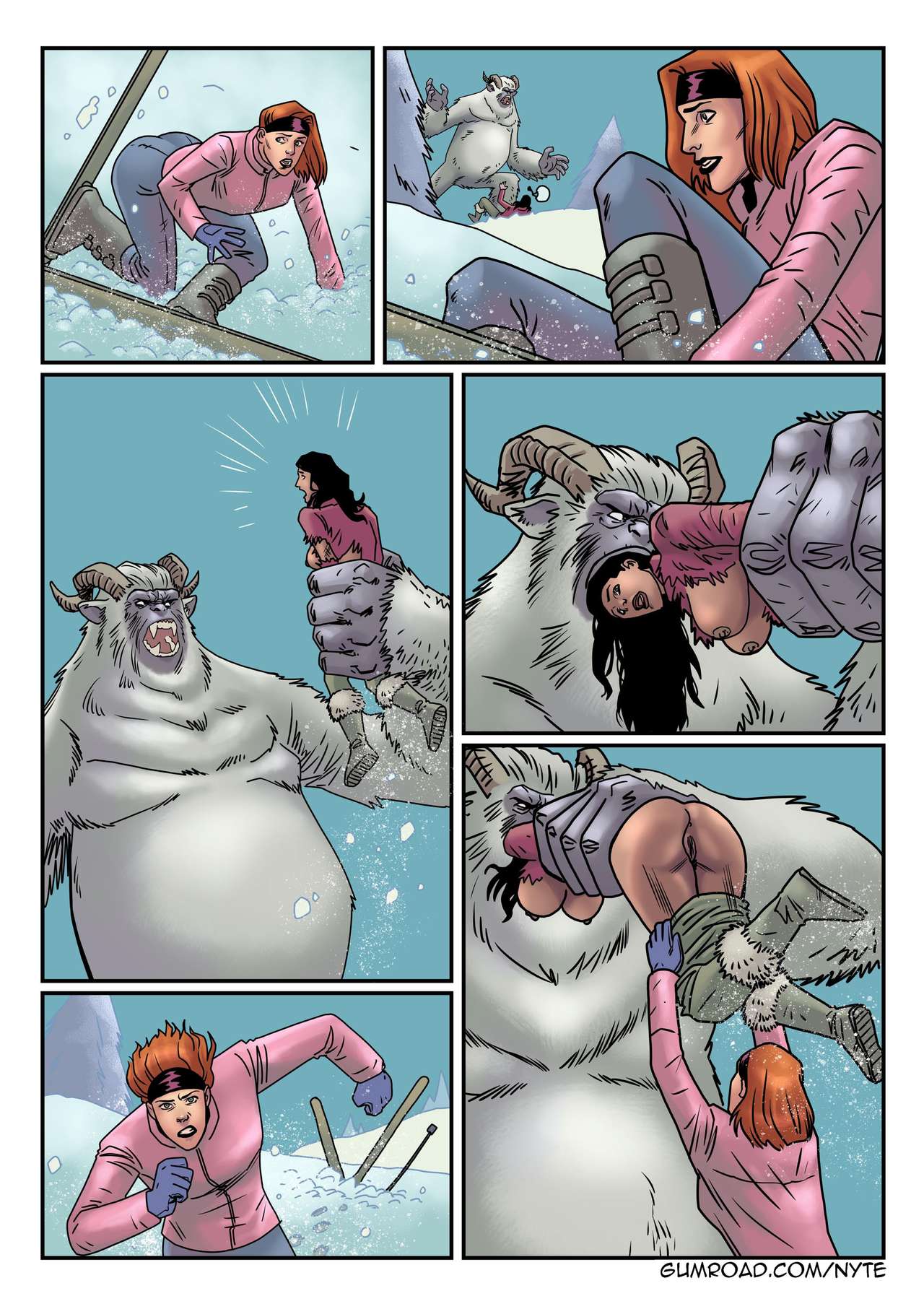 Cryptid Series: Yeti page 11 full