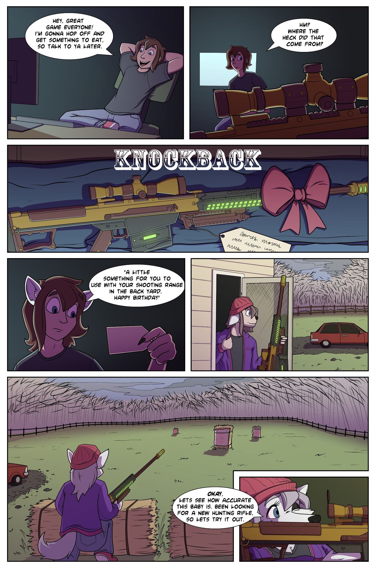 Knockback page 1 full