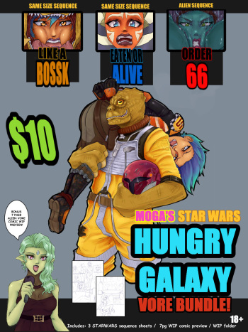 [VoraciousMoga]  Moga's Star Wars Hungry Galaxy Vore Bundle! cover