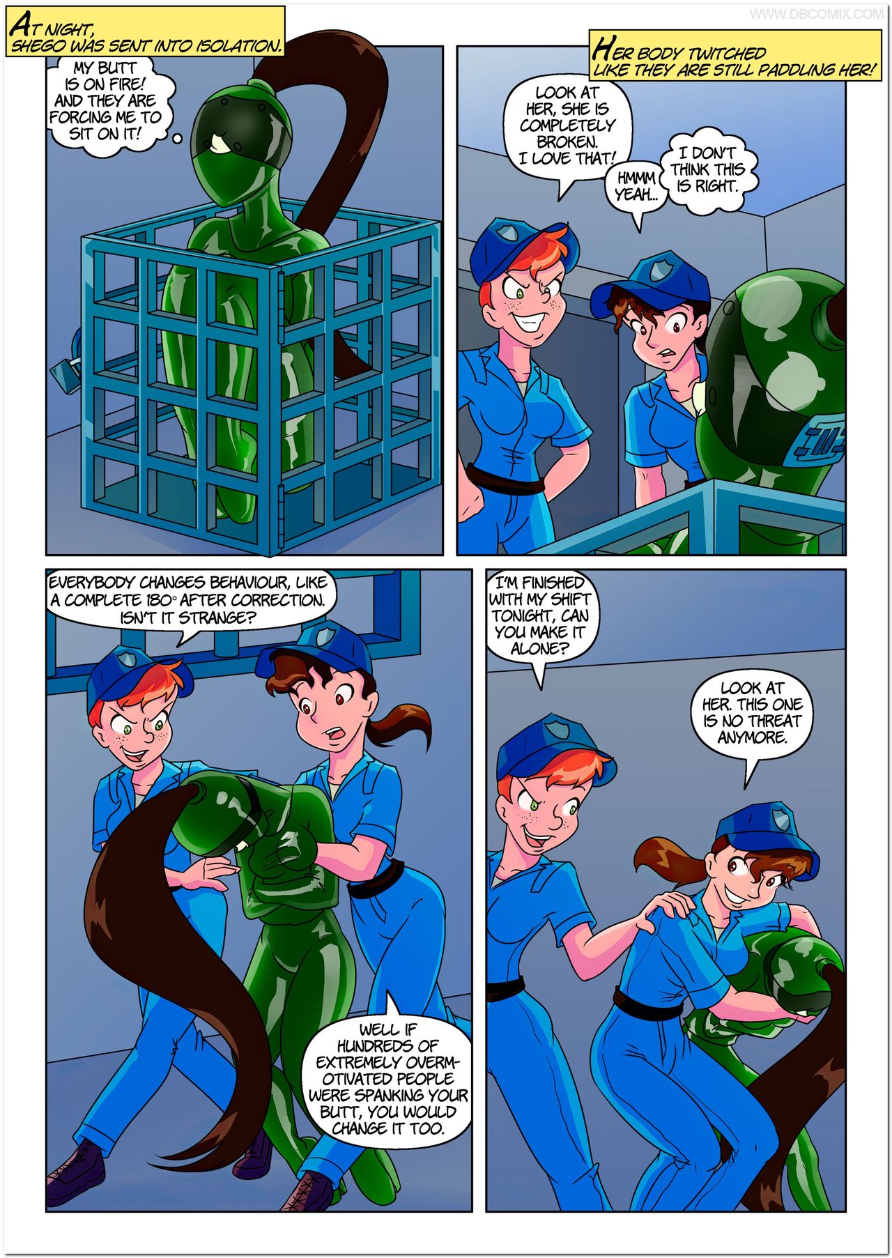 Impossibly Obscene 4 - Shego in Prison page 11 full