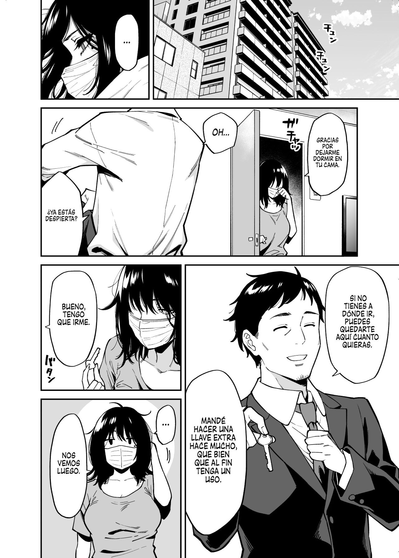 Hirowareta Onnanoko to Oji-san no Hanashi | La Fugitiva y el Hombre de Mediana Edad page 11 full