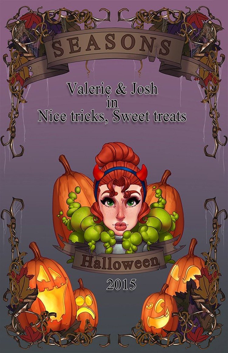 Halloween 2015 - Valerie & Josh in Nice tricks, Sweet treats page 1 full