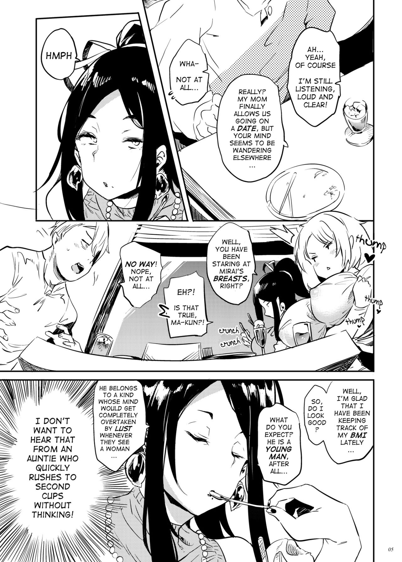 Zoku, Taima no Haha | Vulgar, Demon Slaying Mom page 5 full