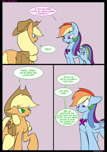 [Kanashiipanda] Royal saga 16/17 Autografo  Real / Ave Real (My Little Pony Friendship is Magic) [Spanish] [Red Fox Makkan] cover