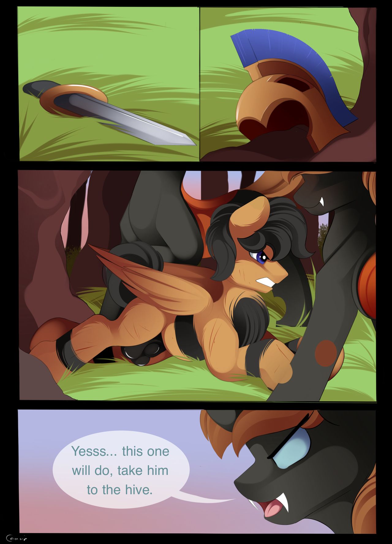 Hornet's story page 1 full