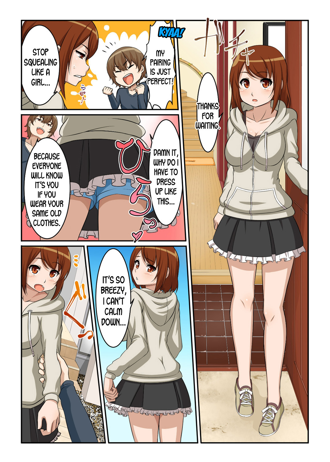 Nyotamen! ~Nyotaika Shita Ore wa Aniki no Kanojo!~ 2 | Nyotamen! ~I've turned into a girl and became my brother's girlfriend!~ 2 page 11 full