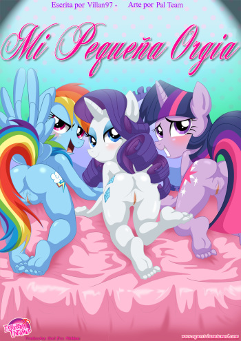 [Palcomix] My Little Orgy | Mi Pequeña Orgia (My Little Pony: Friendship is Magic) [Spanish] [Red Fox Makkan] cover