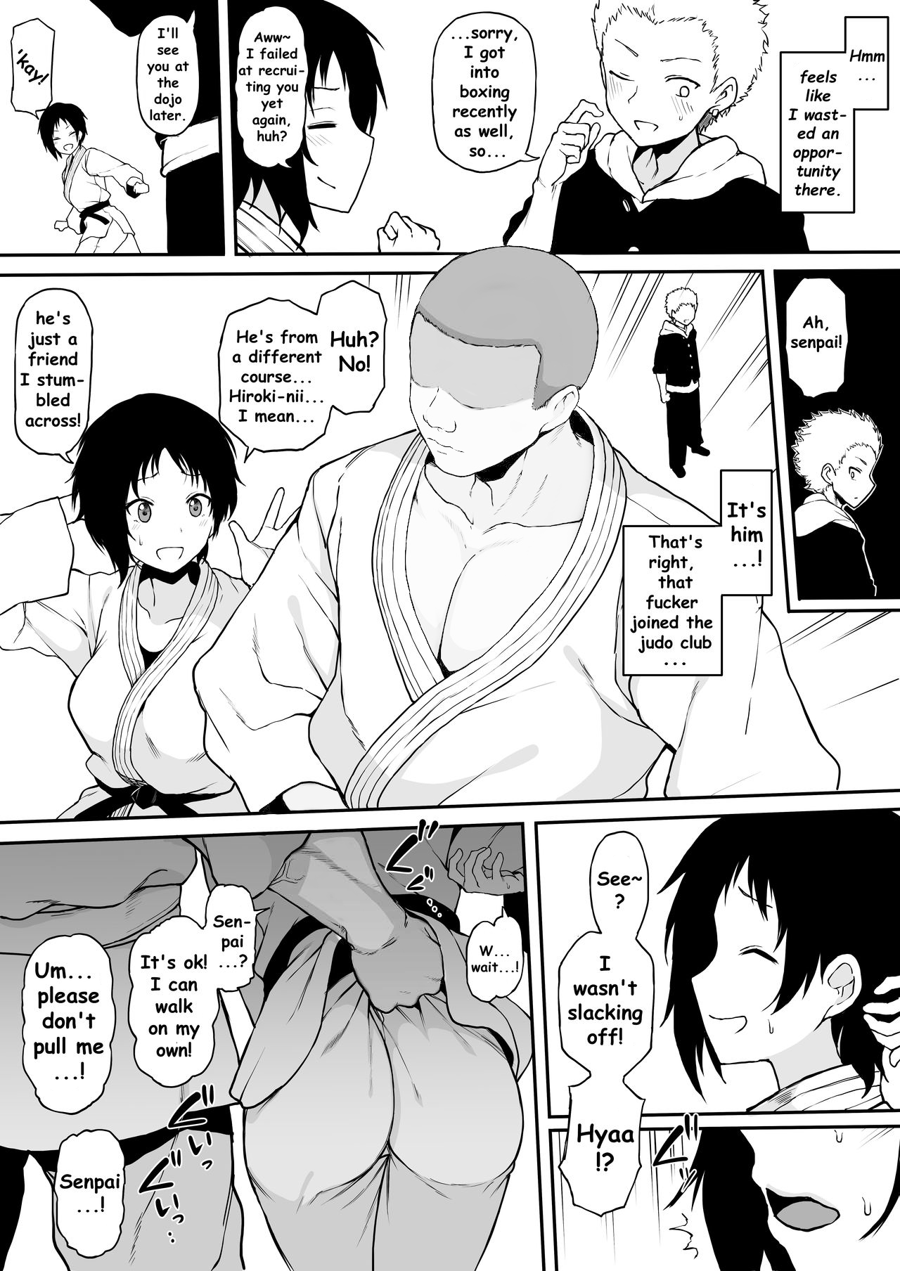 Kokujin no Tenkousei NTR ru  Kouhai o NTR ru page 3 full