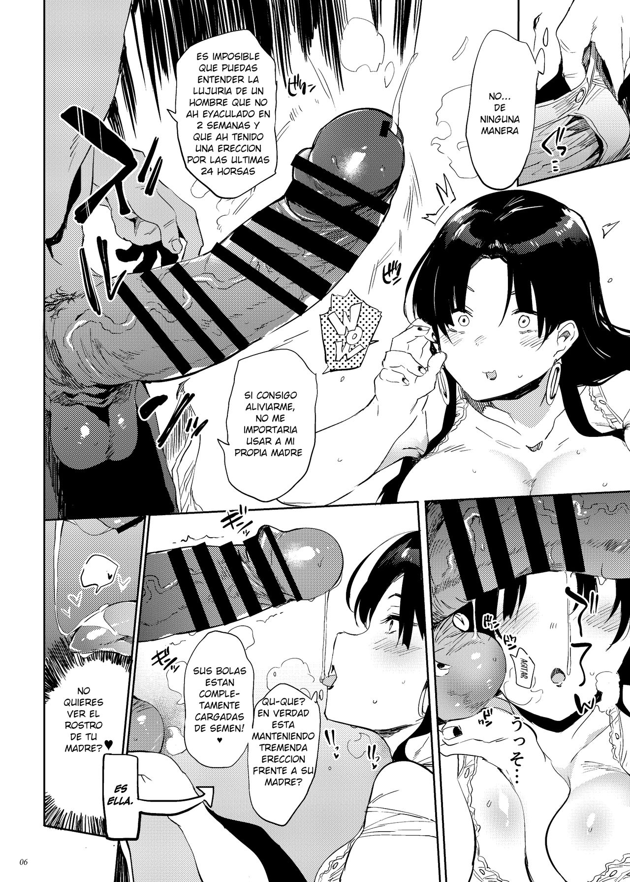 Kore, Haha desu. | Ella es mi madre. page 6 full