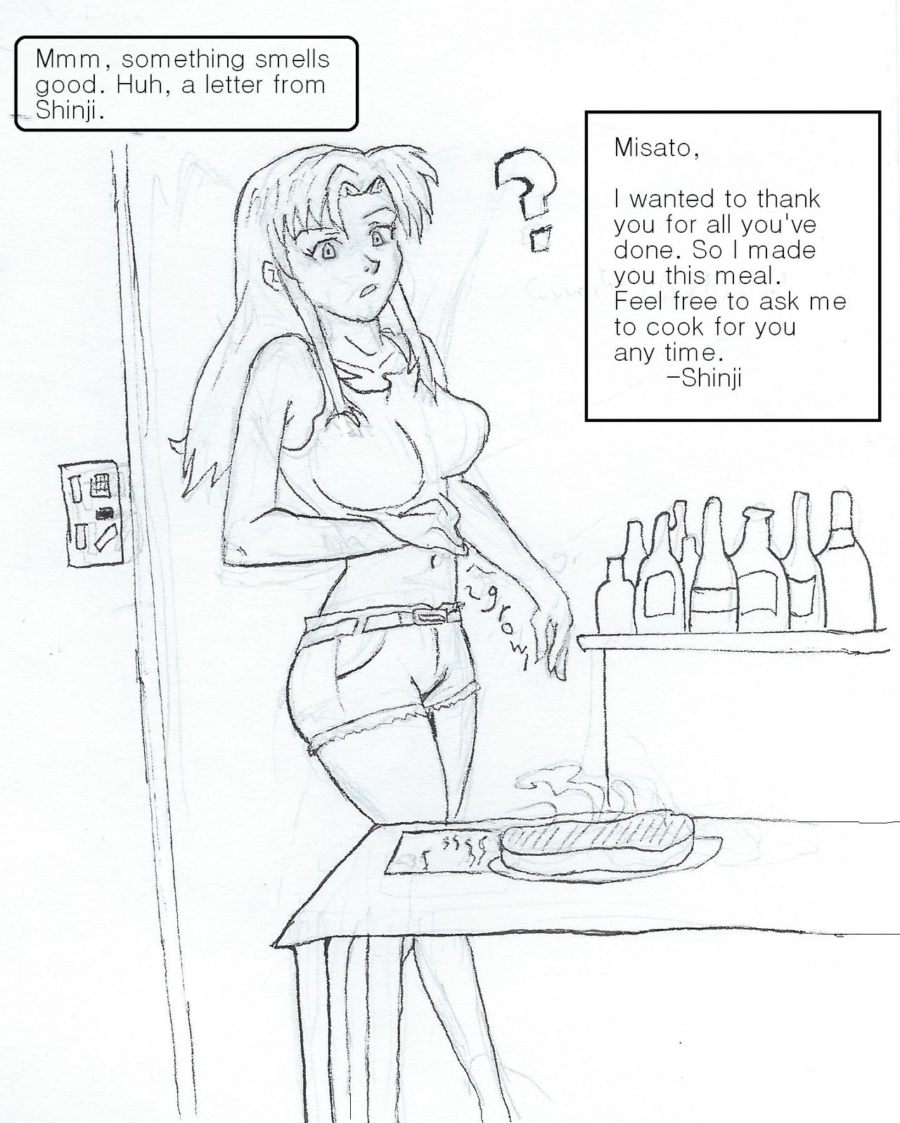 Misato’s weight gain page 1 full