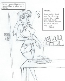 Misato’s weight gain