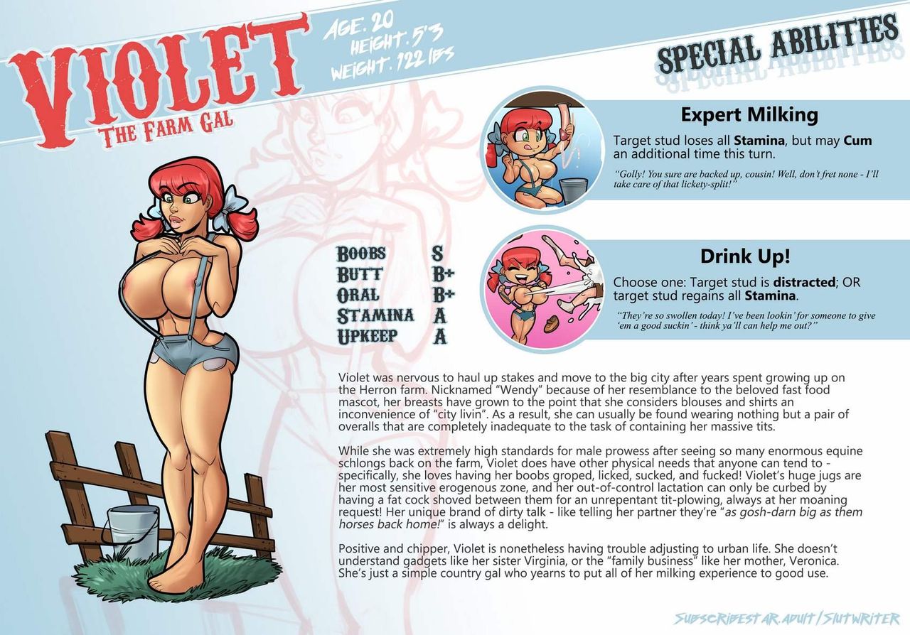 My Mom And Sister Are Size Queen Sluts - Character Sheet - english page 11 full