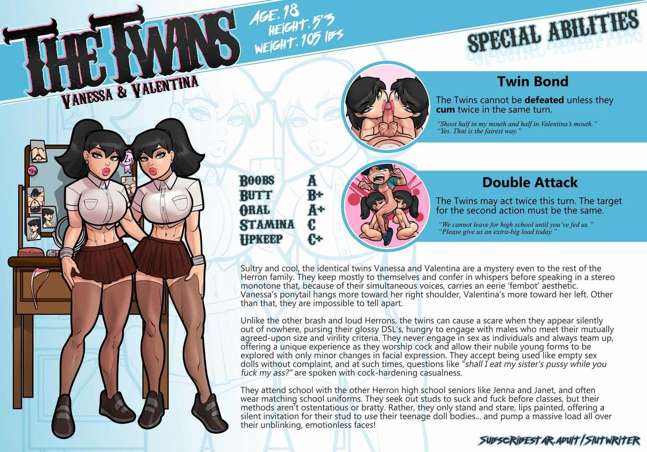 My Mom And Sister Are Size Queen Sluts - Character Sheet - english page 7 full