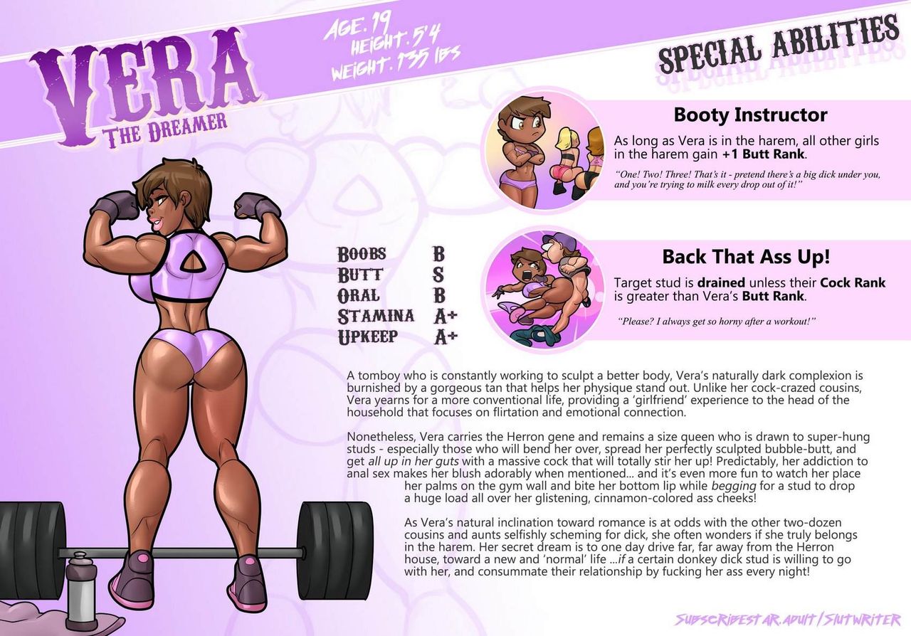 My Mom And Sister Are Size Queen Sluts - Character Sheet - english page 9 full