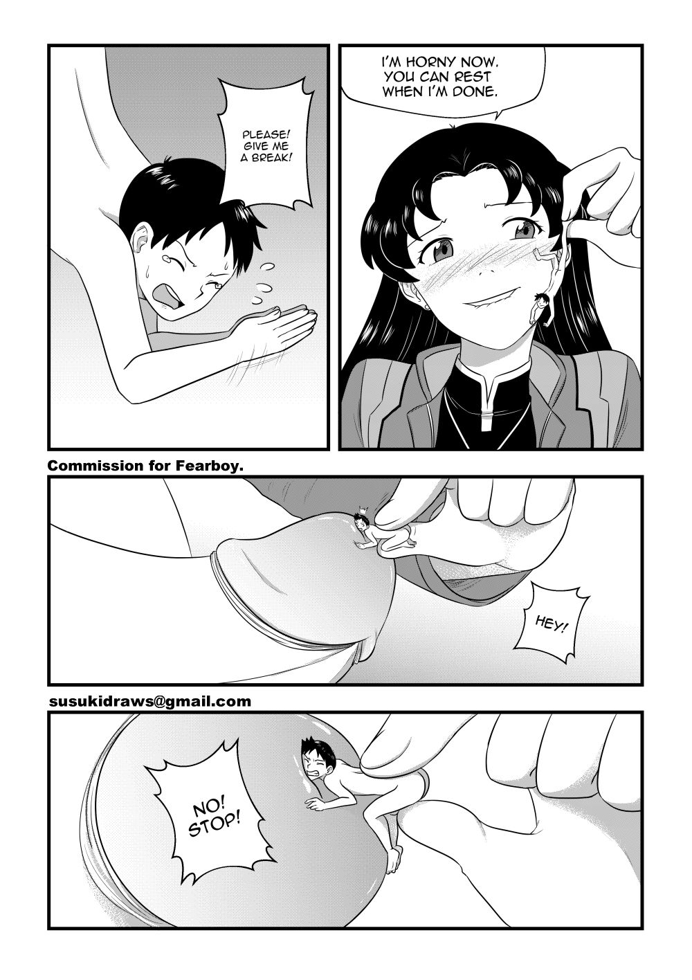 Misato x Shinji page 2 full