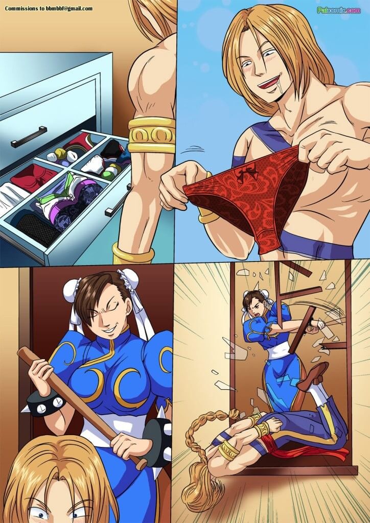 Vega vs Chun Li - Crotch Wars page 9 full