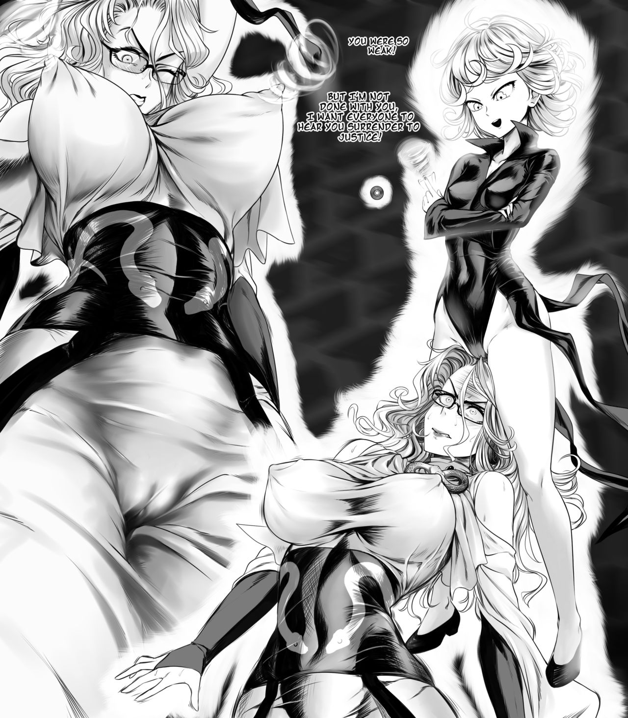 Tatsumaki VS Psykos page 11 full