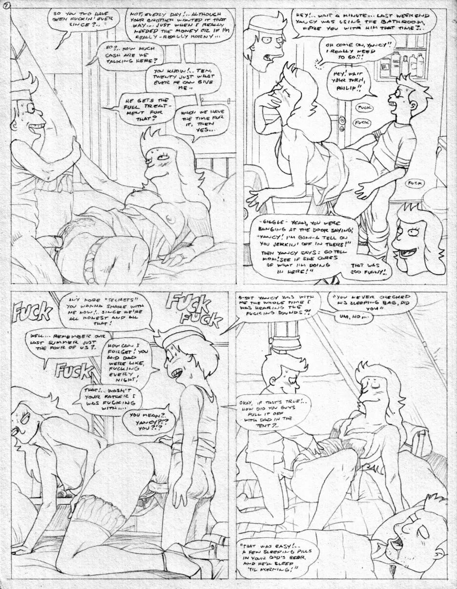 Philip Fry's Past   - english page 7 full