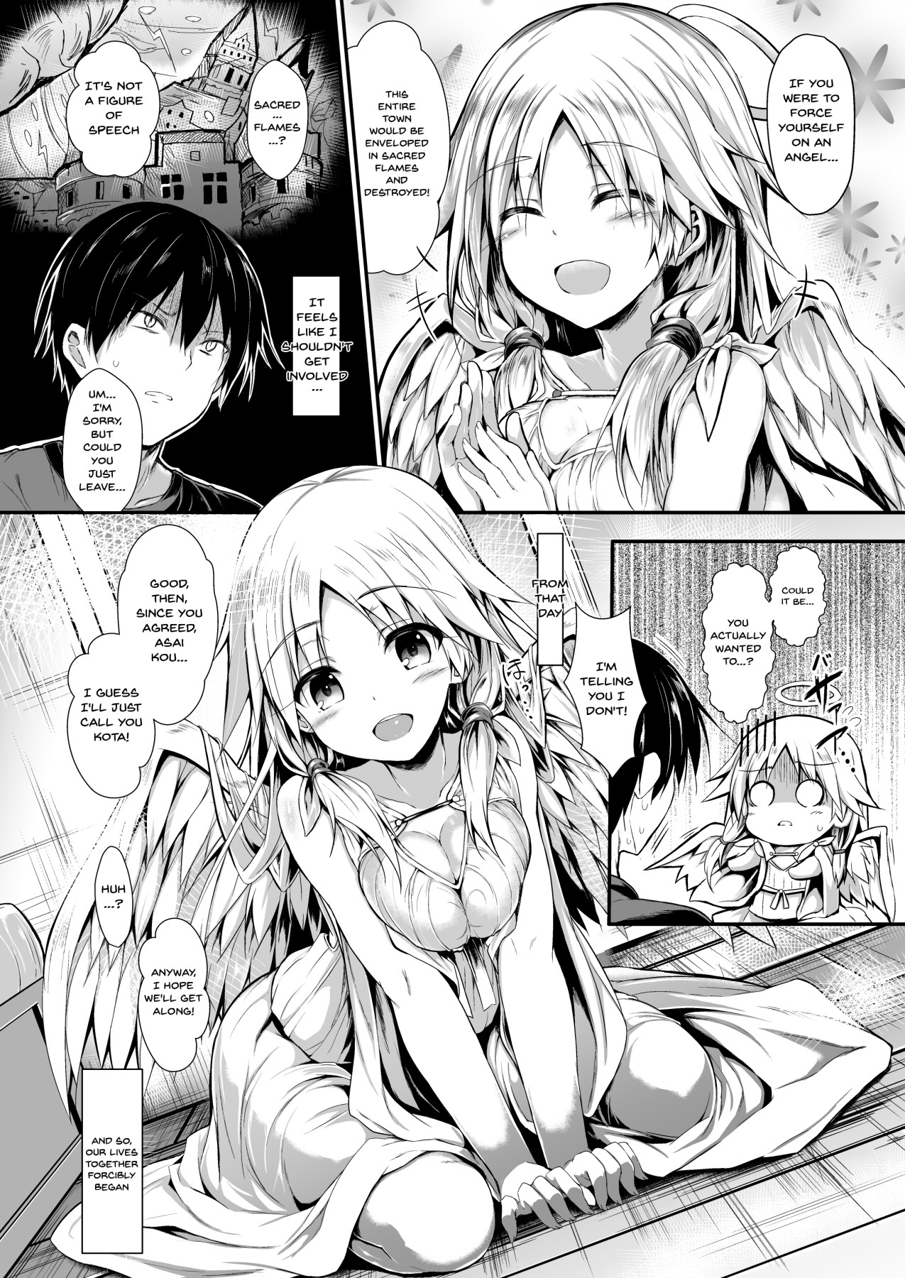 Futari de Issho ni Tsukurimashou. | Let's Make One Together page 9 full