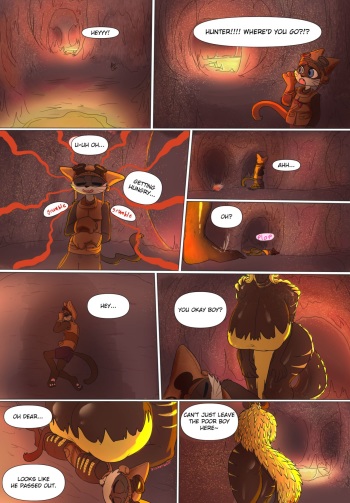 [Slicker Wolf] Kulve and Palico (Comic) cover