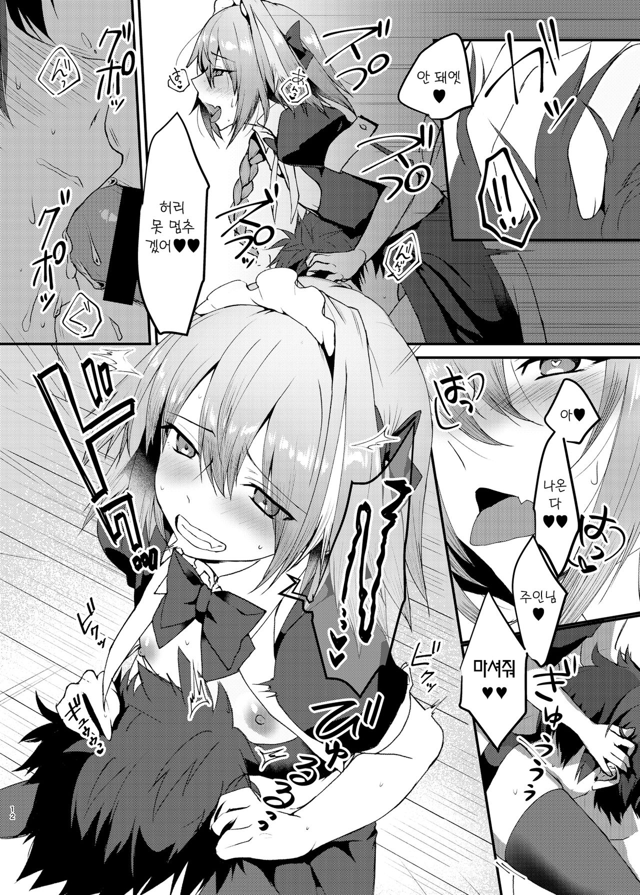 Astolfo-kun to Cosplay H suru Hon | 아스톨포와 코스프레 H하는 책 page 12 full