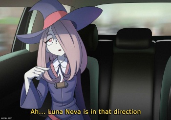 [Accel Art] Lucy LWA - Waifu taxi cover
