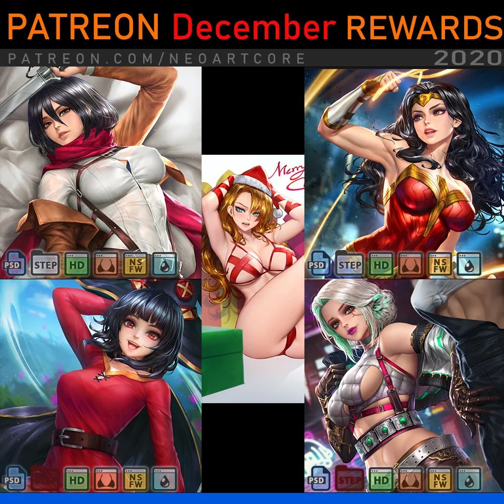 NeoArtCorE December Rewards 2020 page 1 full