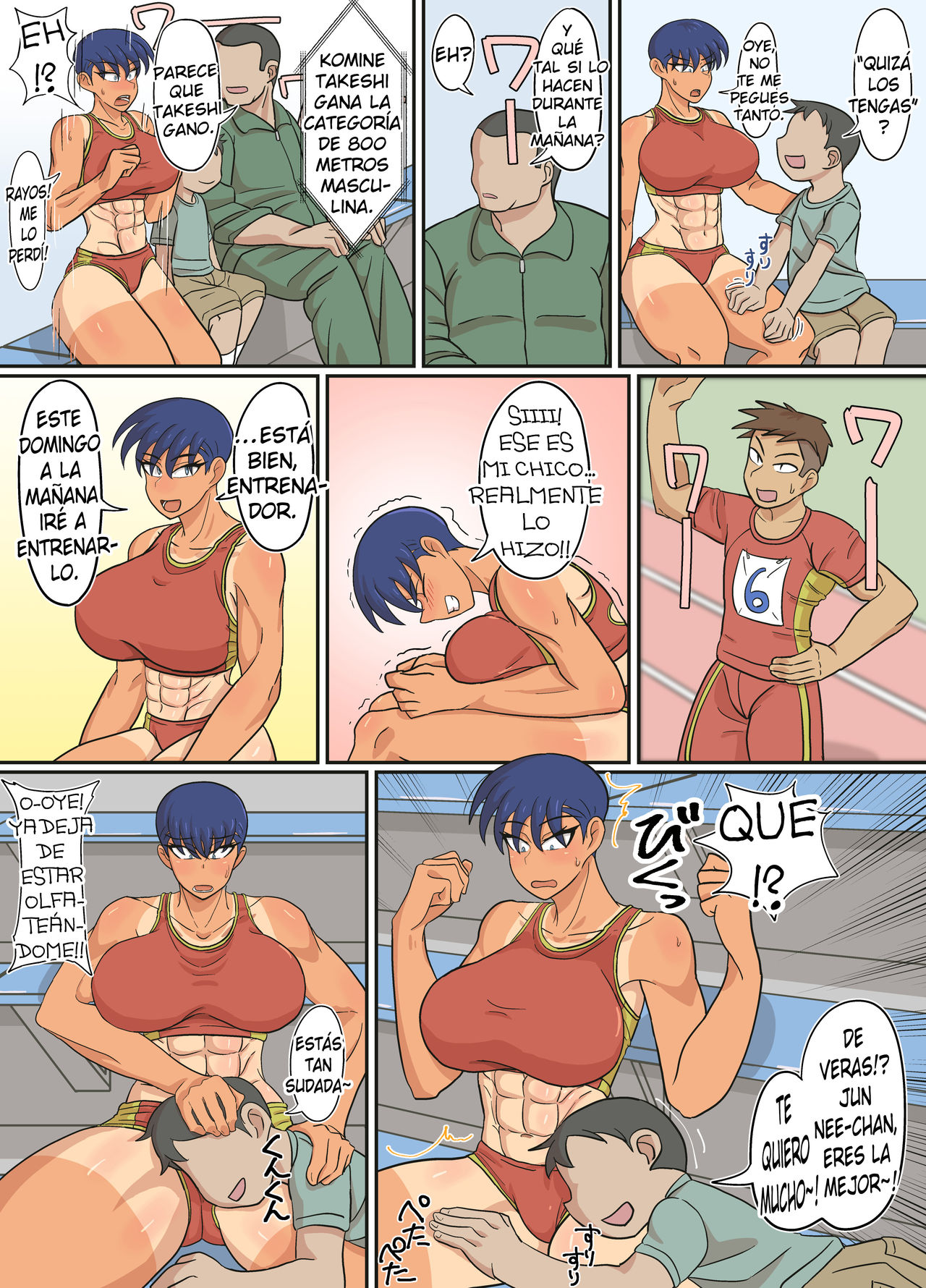 Jun-Senpai to Kusojari to | Jun-Senpai & el Mocoso de Mierda page 10 full