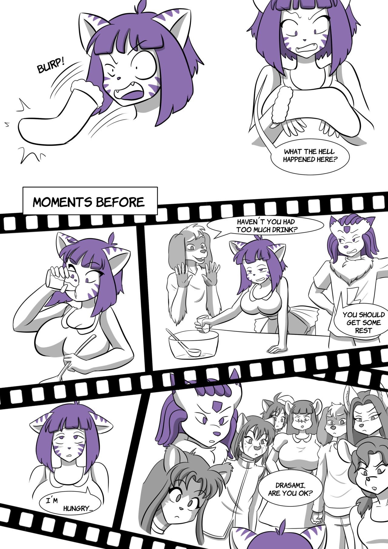 Drasami's Christmas Party page 8 full