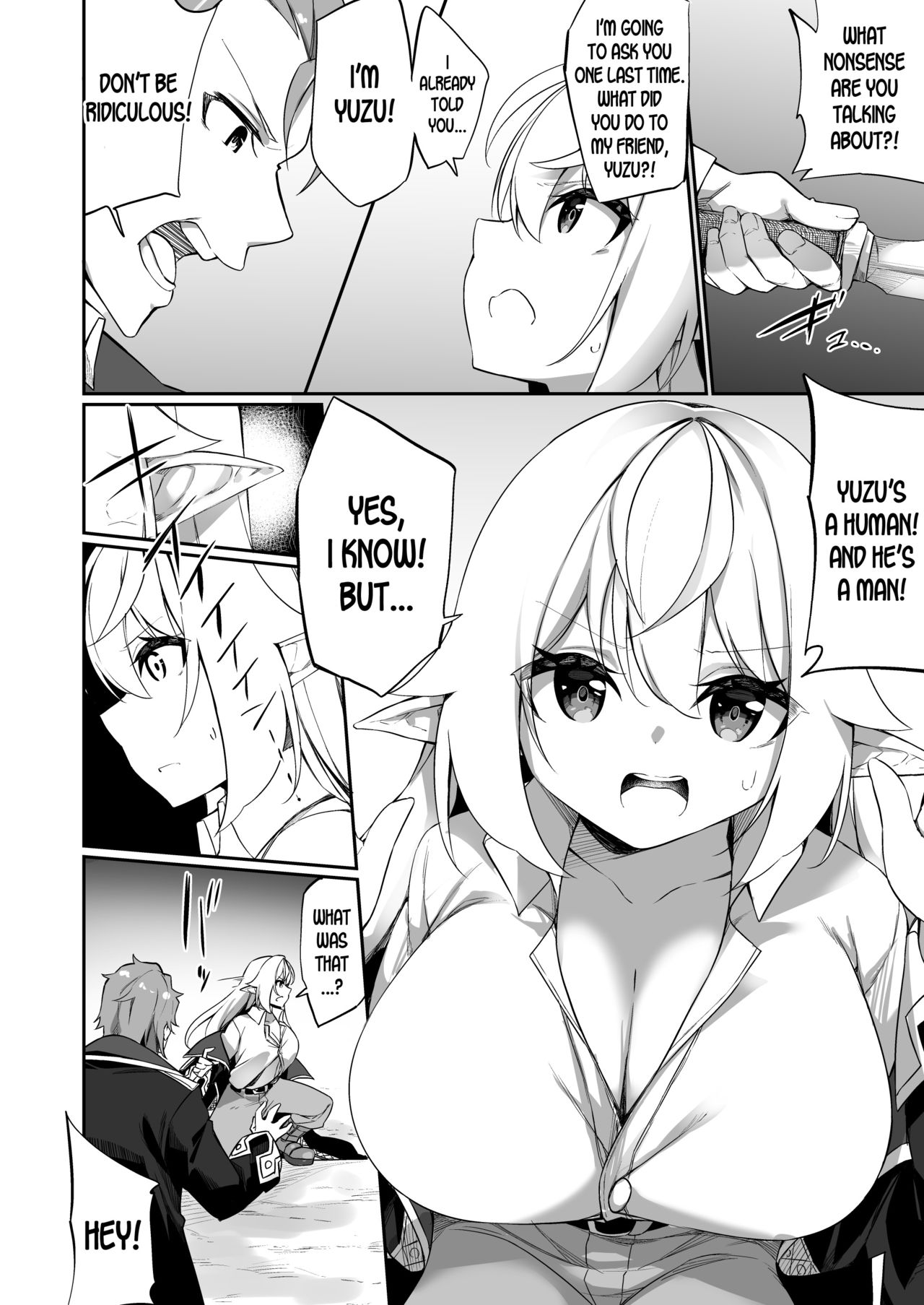 ♂ Boukensha-san ga ♀ Elf ni Sarete Shinyuu to Musubareru Hanashi page 6 full