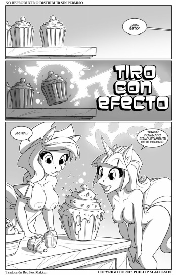 [JollyJack] Tiro con Efecto (My Little Pony: Friendship is Magic) [Spanish][Red Fox Makkan] cover