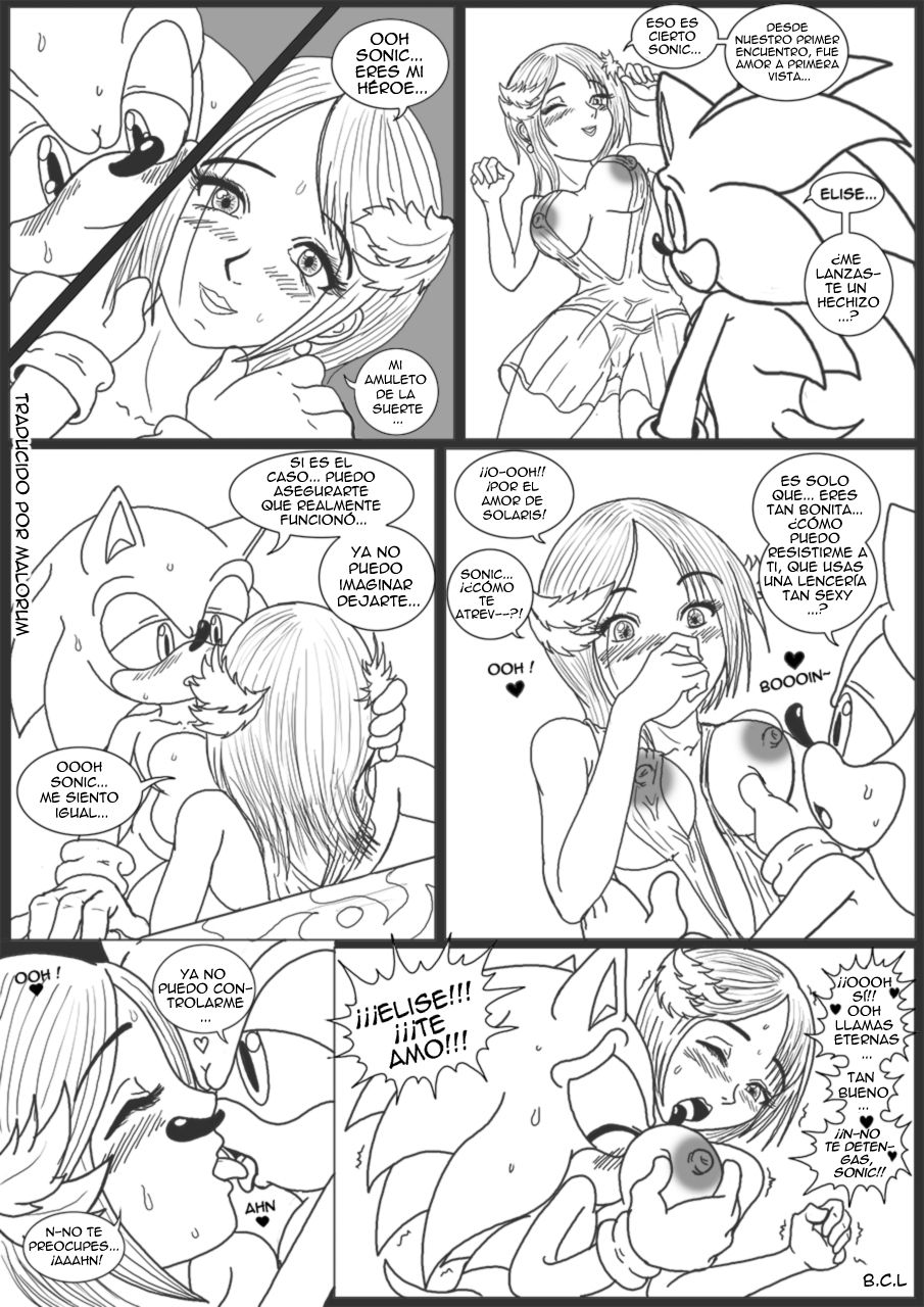 Sonic 06 - Flames of Passion | Llamas de Pasión page 12 full