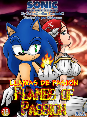 [RaianOnzika (ZerbukII, Cylia-The-Antelope)] Sonic 06 - Flames of Passion | Llamas de Pasión (Sonic the Hedgehog) [Spanish] [Malorum] [WIP] cover