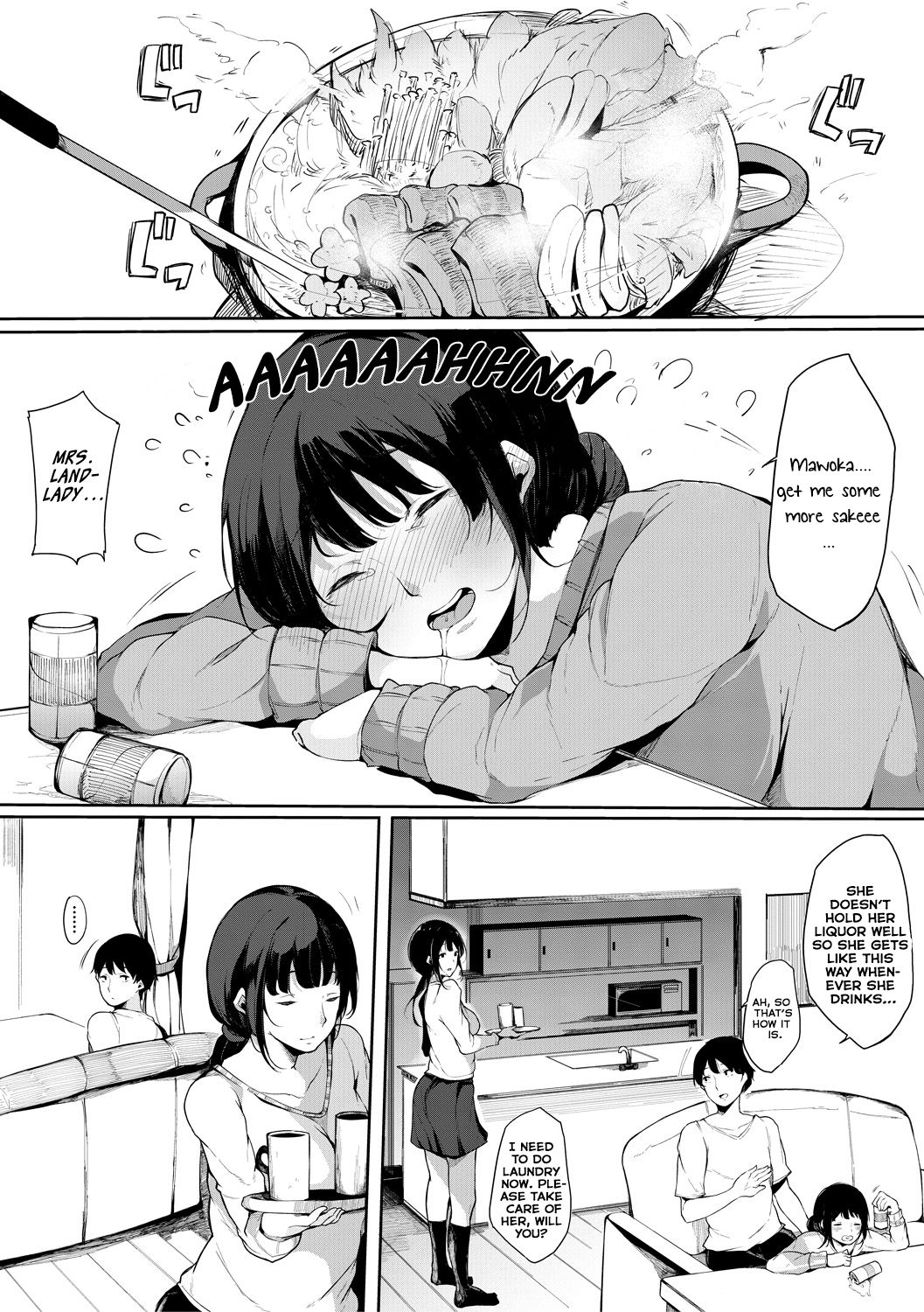 Musume Nochi Haha, Tokoroniyori Shunrai Kouhen | A Daughter followed by her Mother: A Spring Full of Thunders page 12 full