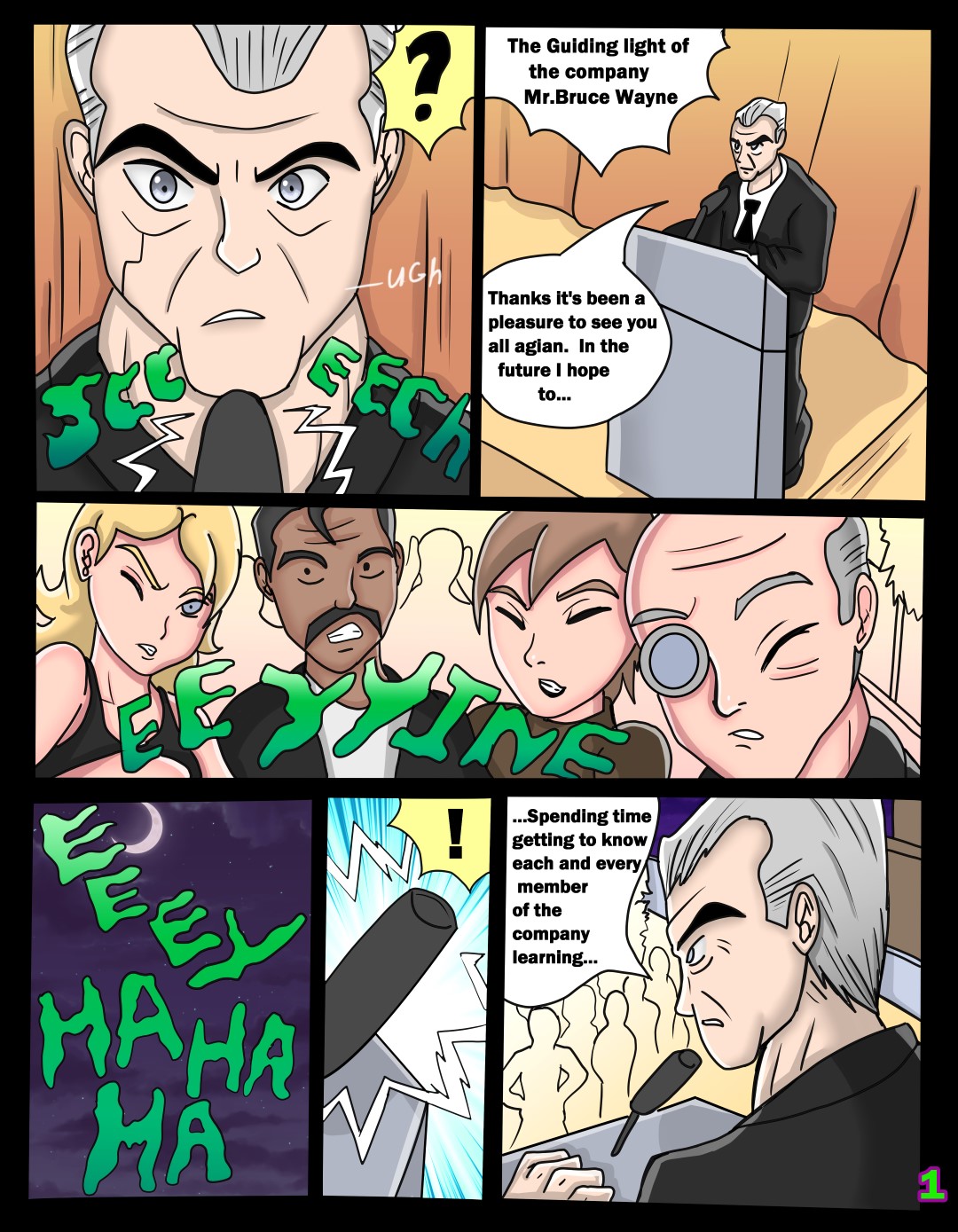 Batgirl Hentai Comic page 2 full